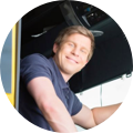 smiling driver